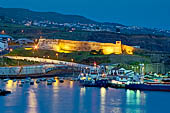 Azzorre, Isola Terceira - La baia di Angra do Heroismo. il Forte de Sao Sebastiao